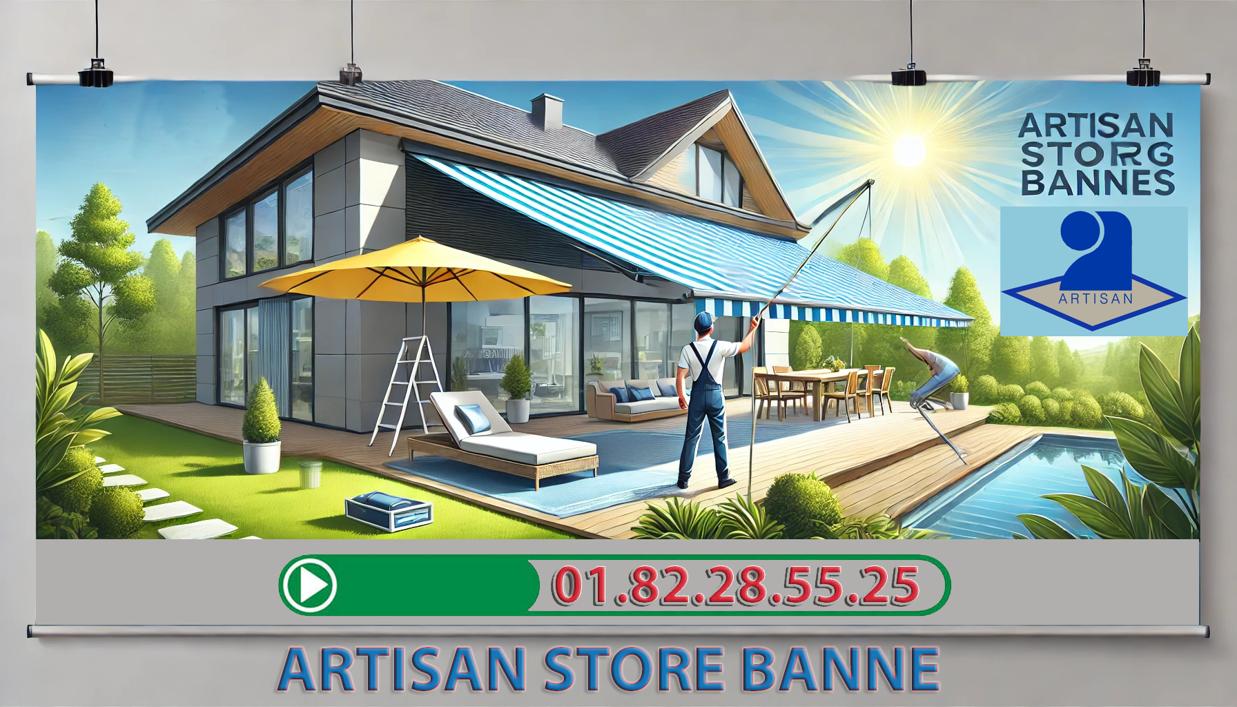 Reparation Store Saint Brice sous Foret
